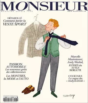 Monsieur Magazine N°153 – Février-Mars 2022 [Magazines]