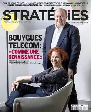 Stratégies N°2024 Du 23 au 29 Janvier 2020  [Magazines]