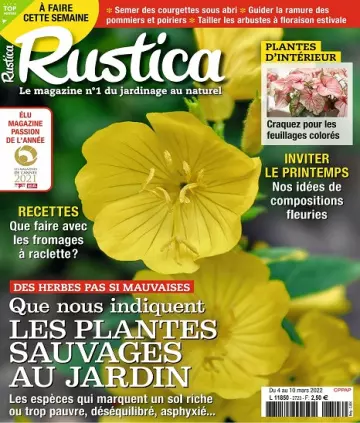 Rustica N°2723 Du 4 au 10 Mars 2022 [Magazines]