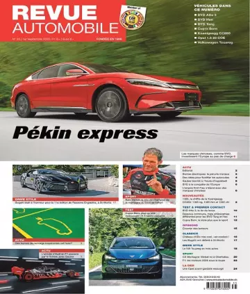 Revue Automobile N°35 Du 1er Septembre 2022 [Magazines]