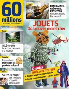 60 Millions de Consommateurs - Décembre 2023 [Magazines]