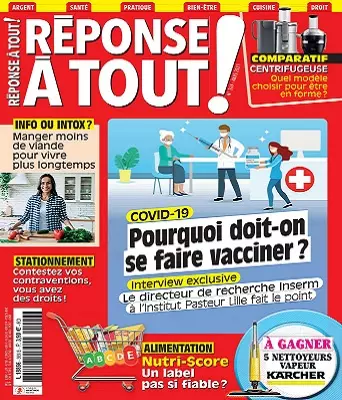 Réponse À Tout N°368 – Mars 2021  [Magazines]