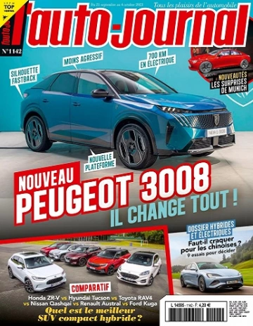 L’Auto-Journal N°1142 Du 21 Septembre 2023 [Magazines]