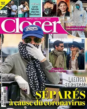 Closer N°771 Du 20 au 26 Mars 2020 [Magazines]