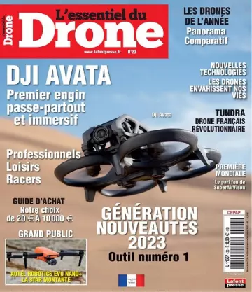 L’Essentiel Du Drone N°23 – Octobre-Décembre 2022  [Magazines]