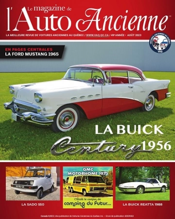 Le Magazine De L’Auto Ancienne – Août 2023 [Magazines]