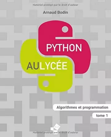 Python au lycee (tome 1) [Livres]