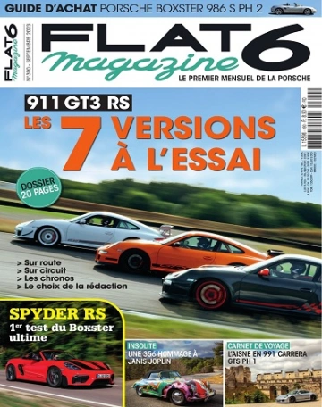 Flat 6 Magazine N°390 – Septembre 2023  [Magazines]