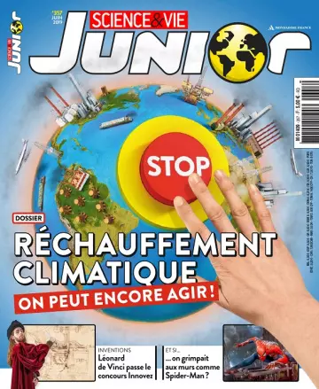 Science et Vie Junior N°357 – Juin 2019 [Magazines]