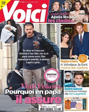 Voici N°1687 Du 6 au 12 Mars 2020  [Magazines]