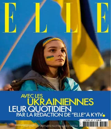 Elle N°3977 Du 10 au 16 Mars 2022 [Magazines]