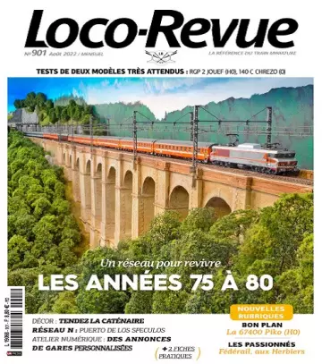 Loco-Revue N°901 – Août 2022 [Magazines]