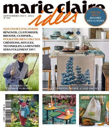 Marie Claire Idées N°152 – Septembre-Octobre 2022 [Magazines]