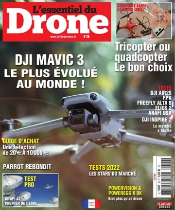 L’Essentiel Du Drone N°20 – Janvier-Mars 2022 [Magazines]