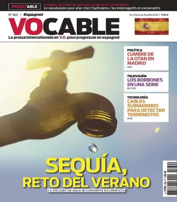 Vocable Espagnol N°860 Du 23 Juin 2022  [Magazines]