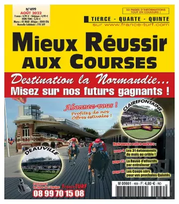 Mieux Réussir aux Courses N°499 – Août 2022  [Magazines]