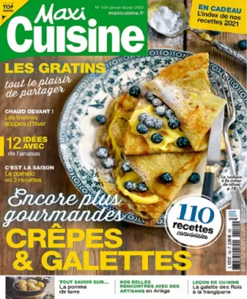 Maxi Cuisine N°154 – Janvier-Février 2022 [Magazines]