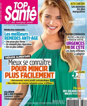 Top Santé N°347 – Août 2019 [Magazines]