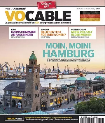 Vocable Allemand N°868 Du 7 Juillet 2022 [Magazines]