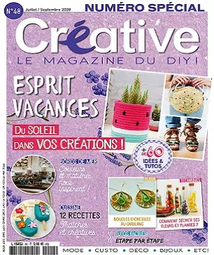 Créative N°48 – Juillet-Septembre 2020 [Magazines]