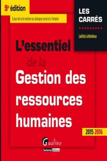 L'essentiel de la gestion des ressources humaines  [Livres]