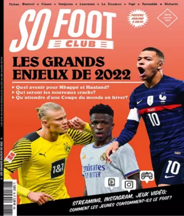 So Foot Club N°78 – Janvier 2022 [Magazines]