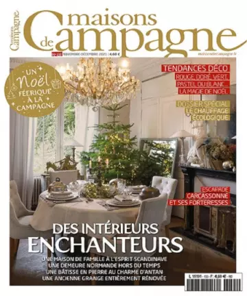 Maisons De Campagne N°133 – Novembre-Décembre 2021 [Magazines]