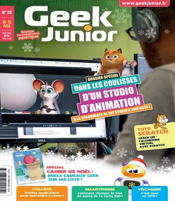 Geek Junior N°29 – Décembre 2022  [Magazines]