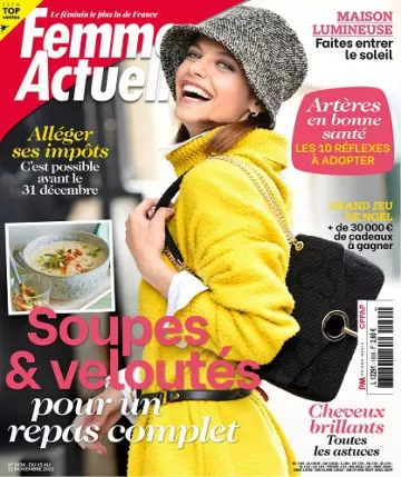 Femme Actuelle N°1938 Du 15 au 21 Novembre 2021  [Magazines]