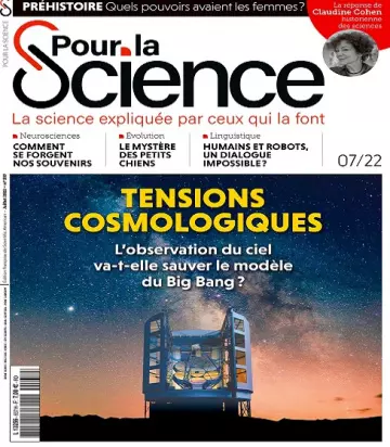 Pour La Science N°537 – Juillet 2022 [Magazines]