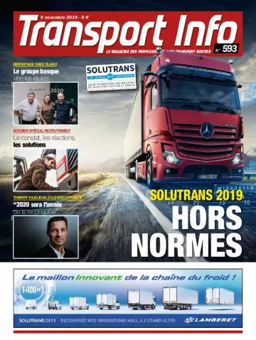 Transport Info – 8 Novembre 2019 [Magazines]