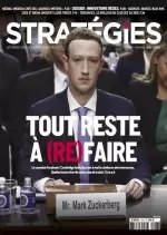 Stratégies - 19 Avril 2018 [Magazines]