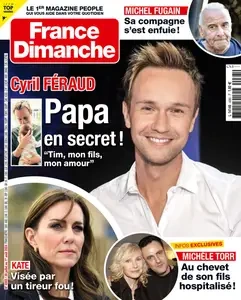 France Dimanche N.4065 - 26 Juillet 2024 [Magazines]