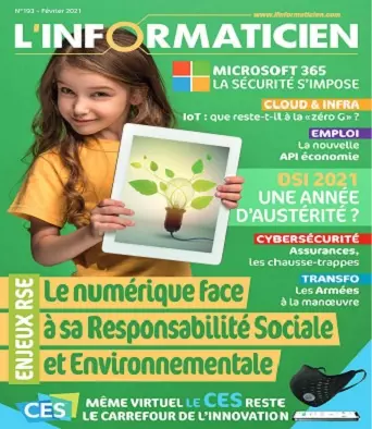 L’Informaticien N°193 – Février 2021 [Magazines]