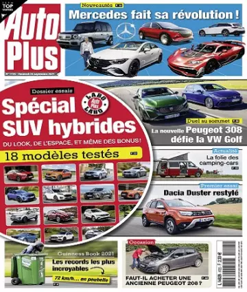 Auto Plus N°1725 Du 24 Septembre 2021 [Magazines]