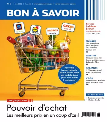 Bon à Savoir N°6 – Juin 2022 [Magazines]