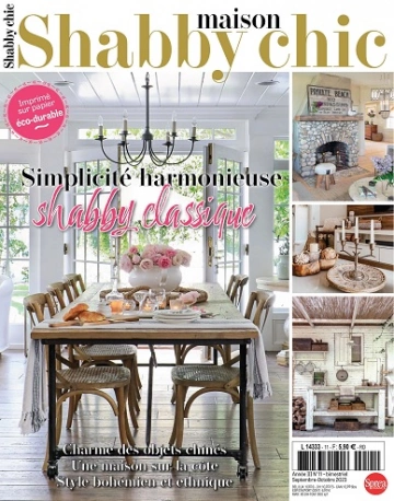 Maison Shabby Chic N°11 – Septembre-Octobre 2023  [Magazines]