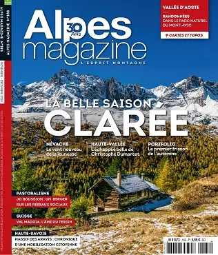 Alpes Magazine N°185 – Novembre-Décembre 2020  [Magazines]