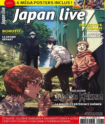 Japan Live N°27 – Avril-Juin 2022  [Magazines]