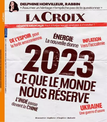 La Croix L’Hebdo Du 31 Décembre 2022 [Magazines]