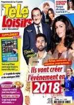 Télé Loisirs - 1er Janvier 2018 [Magazines]