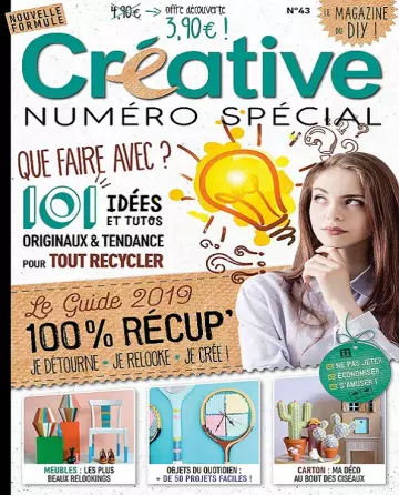 Créative N°43 – Avril-Juin 2019  [Magazines]