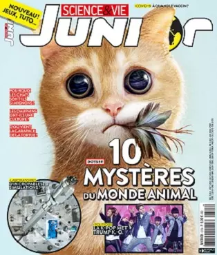 Science et Vie Junior N°373 – Octobre 2020 [Magazines]