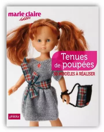 Tenues de poupees, 50 modèles à réaliser [Livres]