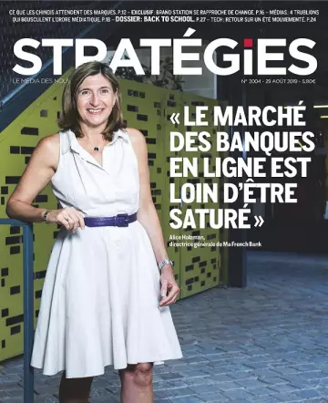 Stratégies N°2004 Du 29 août 2019  [Magazines]