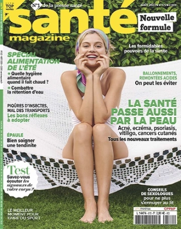 Santé Magazine N°572 – Août 2023 [Magazines]