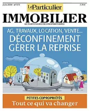 Le Particulier Immobilier N°375 – Juin 2020 [Magazines]