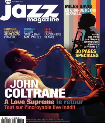 Jazz Magazine N°742 – Octobre 2021 [Magazines]