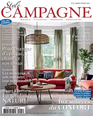 Style Campagne N°25 – Janvier-Février 2020  [Magazines]