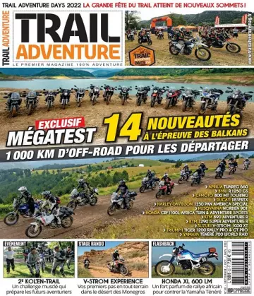 Trail Adventure N°30 – Septembre-Novembre 2022 [Magazines]